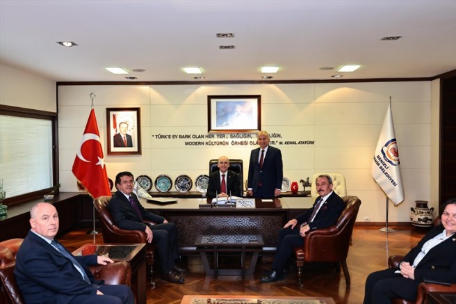 Başkan Zolan’a Bakan Şimşek’ten ziyaret.