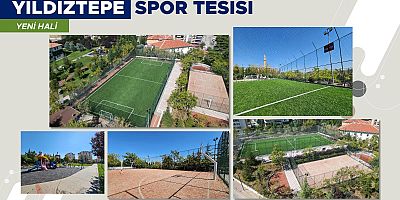 ALTINDAĞ’DA SPOR TESİSLERİ VE HALI SAHALAR YENİLENDİ