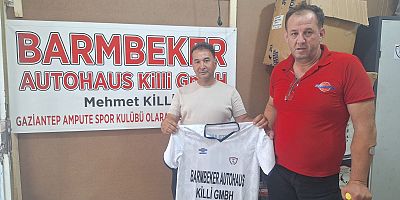 Gaziantep Ampute Spor Kulübü , sponsoru İle El Sıkıştı