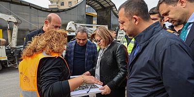 GAZİANTEP BÜYÜKŞEHİR, TUGAY KÖPRÜLÜ KAVŞAĞI’NDA ŞERİT ARTTIRMA ÇALIŞMALARINA BAŞLADI