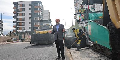 KOCASİNAN, BU YIL İÇİN HEDEFLEDİĞİ YOL ÇALIŞMALARINDA SON AŞAMAYA GELDİ